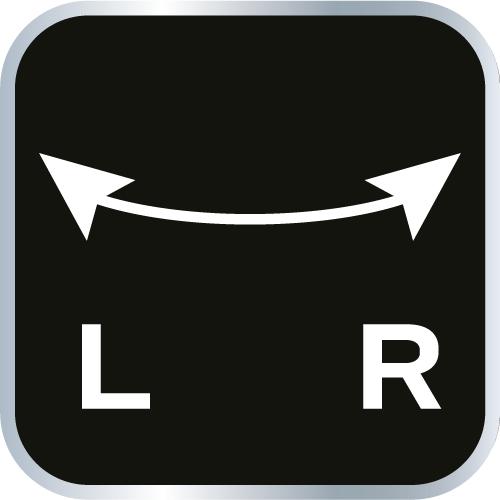 Workshop floor fan 100W, diameter 45 cm, 3 speeds, oscillation