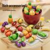 Montessori Play Food & Fruit Cutting Set
