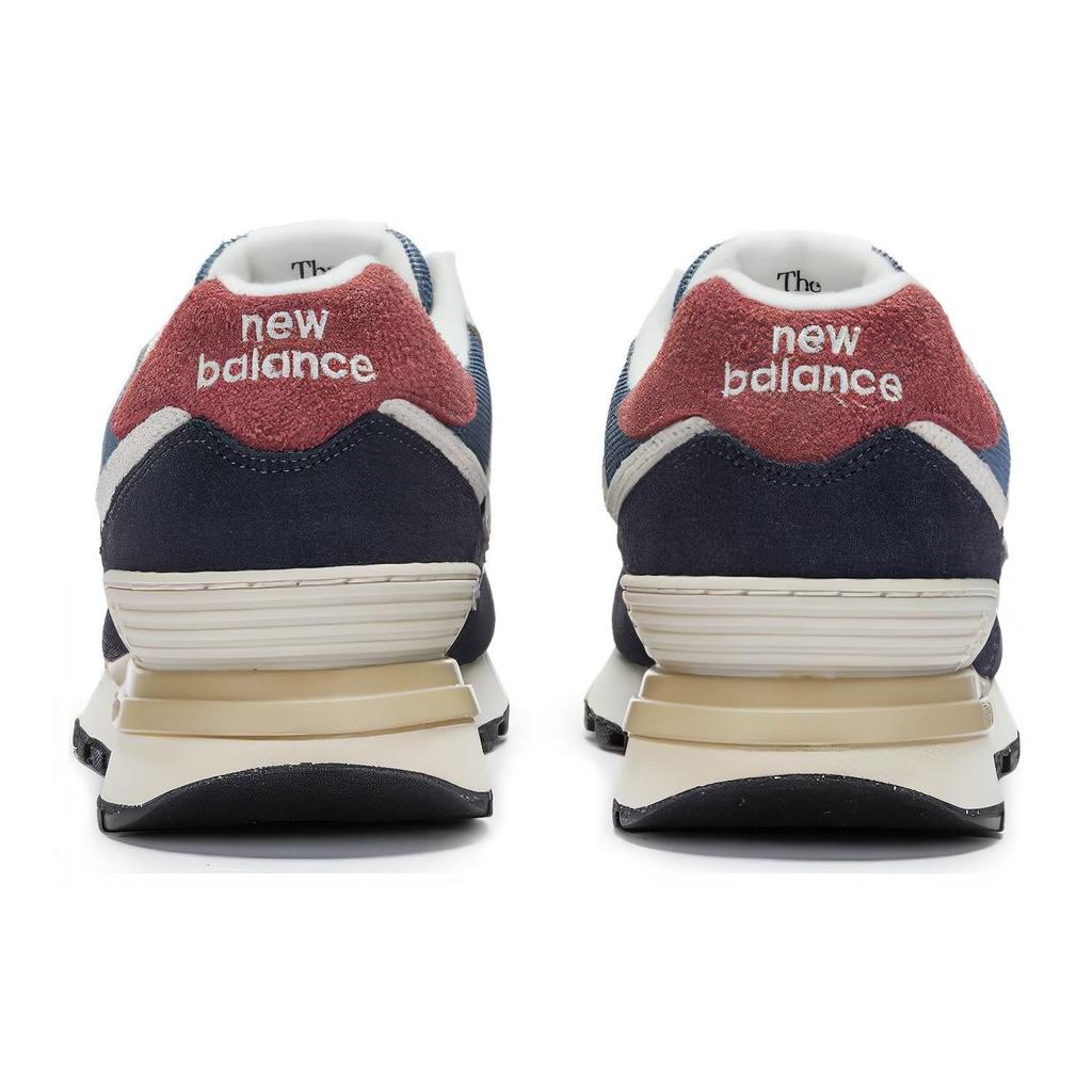 New Balance 574 Legacy Navy Grey Pink Unisex Sneakers Blue U574LGFN