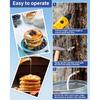 22Pcs Maple Syrup Tapping Kit, Maple Tree Tapping Kit with 6 Stainless Steel Maple Syrup Taps, 6 Maple Syrup Tubing, 6 Hooks, 2 Maple Sap Filters,