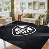 Leeds United Design Kristall-Samt-Teppich Weiche Dekorationsmatte für Schlafzimmer Eingang