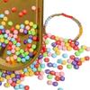 100-500PCS Colorful Letter Beads With Holes Acrylic Round Flat Loose Alphabet Beads For Jewelry Making DIY Bracelet Accessories