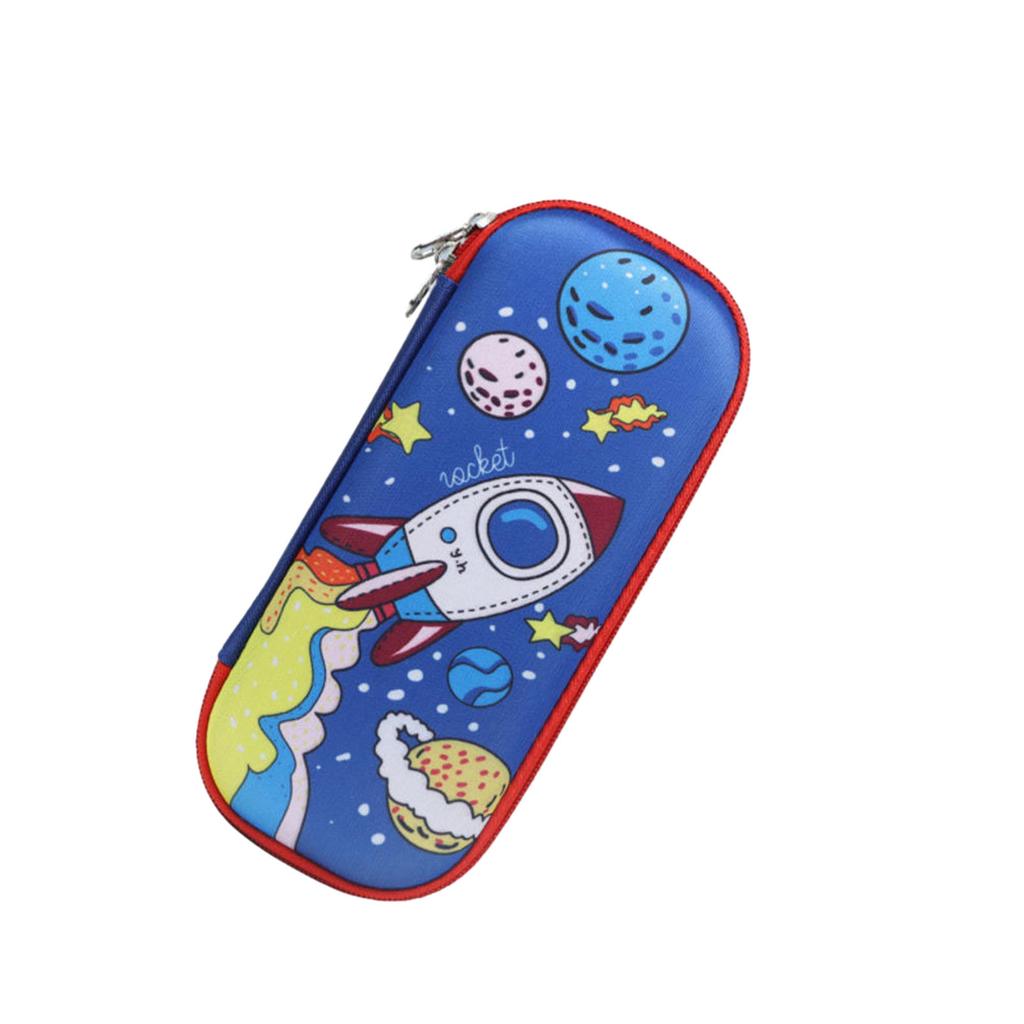 Fashion Cartoon 3D Stationery Box Waterproof Children Pencil Case Kids Pencil Bag With Dual Zip For Boys Girls School Gift