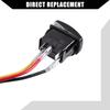Front/Power Busbar Plug Wire Harness Kit/with Rocker Switch for Polaris RZR PRO XP 4 2020 for Polaris General 19-22 / LED Light Bar Rocker Switch / 1