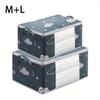 High qualityLarge Capacity Storage Bags for Bedding, Blankets, And Toys with a Transparent Window; Foldable And Portable Storage Bags Made of