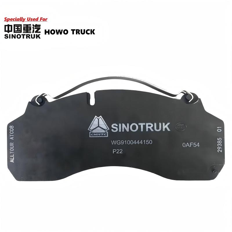 Specially Used For HOWO T5G Truck Original Quality Brake Pad WG9100444150 Brake Lining For Sinotruk Spare Parts
