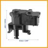 Fuel Tank Cap Door Lock Actuator Fit for Volkswagen Touareg 2011-2017 7P0810773F - Pack of 1 Black Replacement