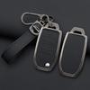 Zinc Alloy Leather Car Key Case For Volvo Xc90 Xc70 S80 S60 S40 V70 V50 C30 C70 5 Buttons Remote Cover Shell Keychain Accessorie