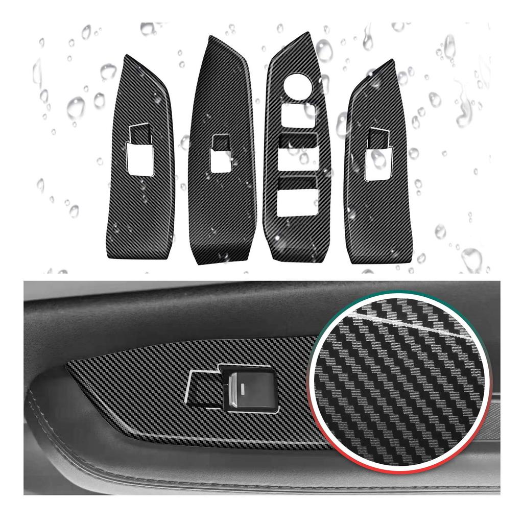[LFOTPP] New Mazda CX-8 Dedicated Door Switch Panel Cover, Scratch Prevention, Protective Cover, ABS
