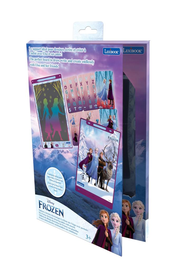 Lexibook Frozen Drawing Tablet Board, Draw and Erasable, CRT10FZ, Authentic