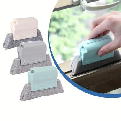 Creative Window Groove Cleaning Cloth Window Cleaning Brush Windows Slot Cleaner Brush Clean Window Slot Clean Tool