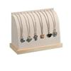 Solid Wood Base Jewelry Storage Rack Fashion Jewelry Display Holder  Choker