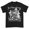 Men T-shirts Mayhem Norwegian Band Black Metal Rock Dark Wind Red American Retro Punk Street Men's and Women's Crewneck T-shirts