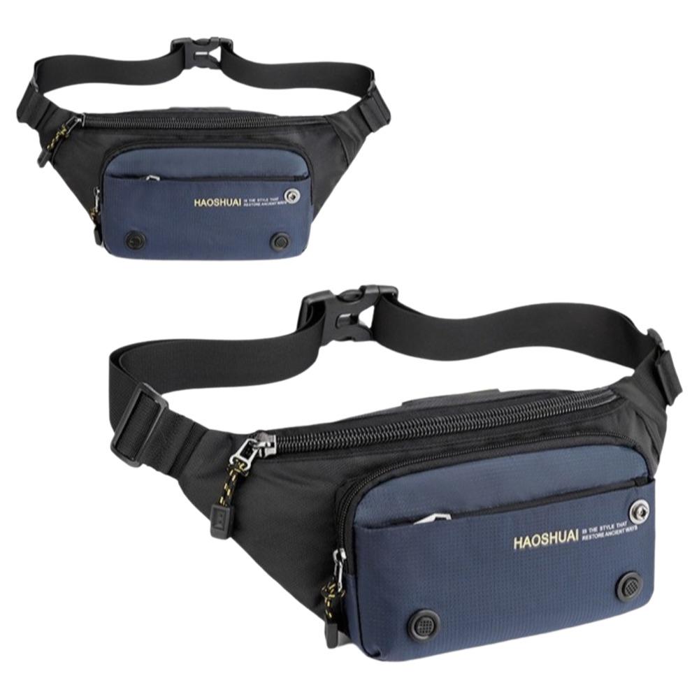 Multi-functional Men Waist Bag Multi-pocket Chest Bag Versatile Sports Fanny Pack  Climb