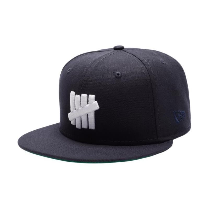 New Era UNDEFEATED logo pattern design, polyester fiber baseball cap, same style for men and women, multi-color Deep royal blue 060