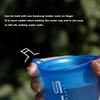 1 buc 200ml cană de apă pliabilă sport maraton alergare cross-country cană de apă moale pliabilă mică și ușoară cană ușor de transportat