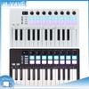 M-VAVE 25-Key Keyboard SMK-25 Mini USB MIDI Control Keyboard MIDI Mini Portable USB Keyboard MIDI Controller Rechargeable Tools