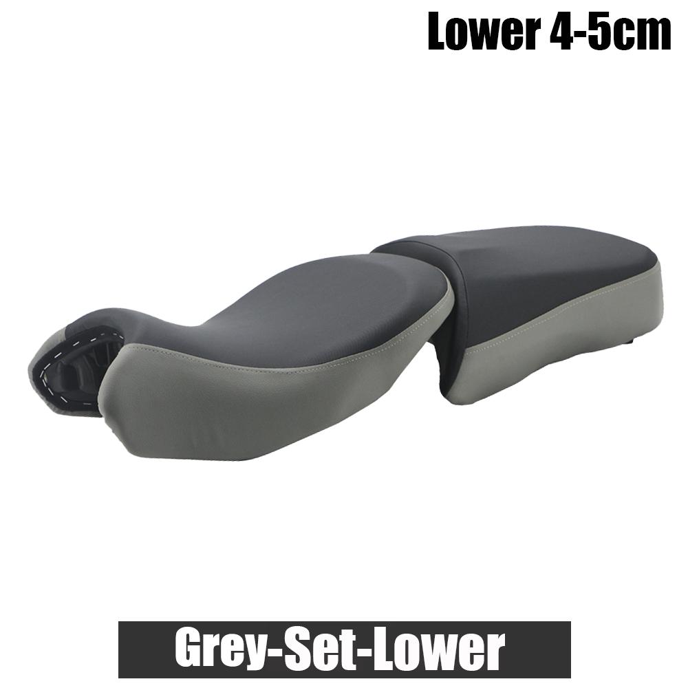 Motorcycle Seat Pillion Cushion For BMW R1200GS ADV LC R1250GS Adventure 2018-2025 Standard and Lower Height Saddle Seat Cover