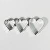 3/12pcs Cookie Cutters Stainless Steel Flowers Heart Circle Stars Baking Mould DIY Baking Molds Biscuit Cutter Fruit Egg Mould
