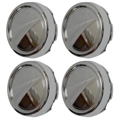 RiNan. Wheel Center Cap 2.9 Inches (73 Mm) 3.1 Inches (79 Mm) Iron Chin Sticker Hub Set of 4 Plated