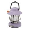 Retro Rechargeable Camping Lantern Infinite Dimming 3   Color Temperature Camping Lantern Portable Tent Light Emergency Light
