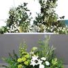 Mori Style Artificial Wedding Floral Aisle Decoration