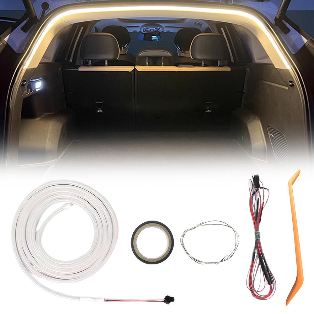 

LED Auto Sensor Tail Light Strip Self Adhesive Car Trunk Ambient Lighting Strip Multifunction for Sedan SUV Hatchback Pickup
