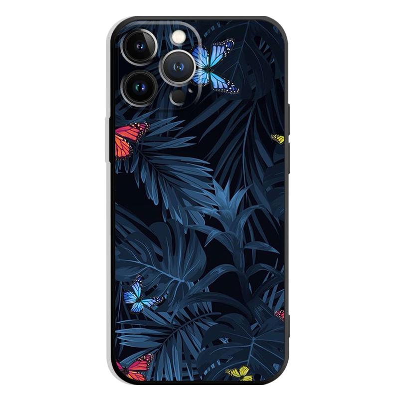 Blatt-Telefonhülle für iPhone Samsung Galaxy Redmi Xiaomi Oppo OnePlus Note SA 7 8 9 10 11 12 13 14 20 21 22 23 53 54 Pro Max Plus Ultra TPU Soft