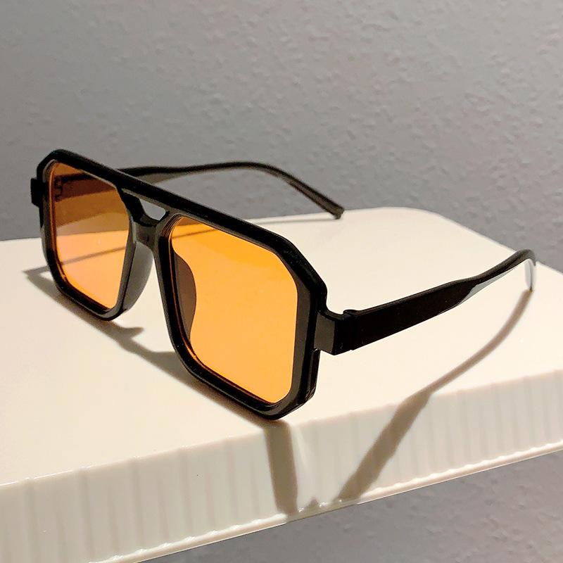 Classic Vintage Square Sunglasses Women Men Luxury Brand Designer Punk Trendy Sun Glasses Outdoor Shades
