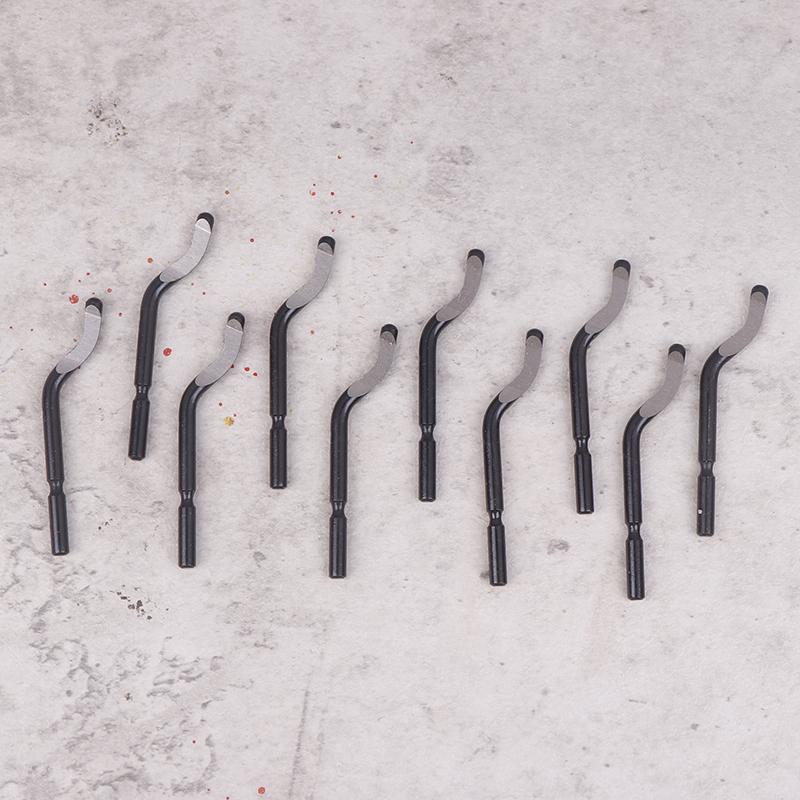 10Pcs Deburring Copper Tube Edge Cutter Trimming Knife Scraper Blade BS1010 Trimming Scraper Deburring Tools