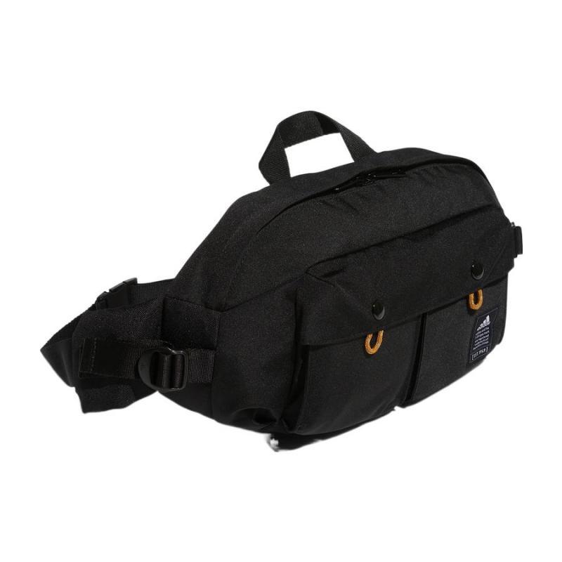 Adidas Polyester Sling Bag, Crossbody Bag, Fanny Pack Regular Men's Pure Black Adidas HE2690