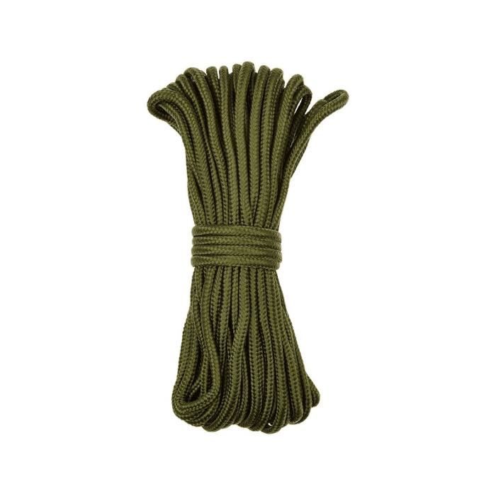 Corde Multi-usage - MIL-TEC - 5mm x 15m - Polypropylène - Vert