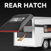 1/32 Tesla Cybertruck Off Road Pickup Trailer Alloy Car Diecast Model Sound and Light Children Toy Fashion Home Furnishings Gifts Boys