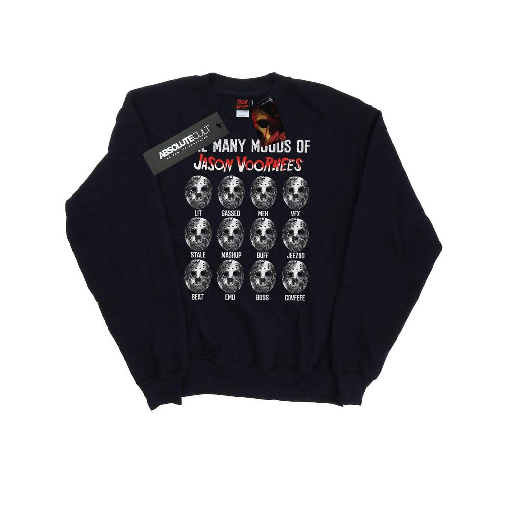 Friday 13th Womens/Ladies The Many Moods Of Jason Voorhees Sweatshirt