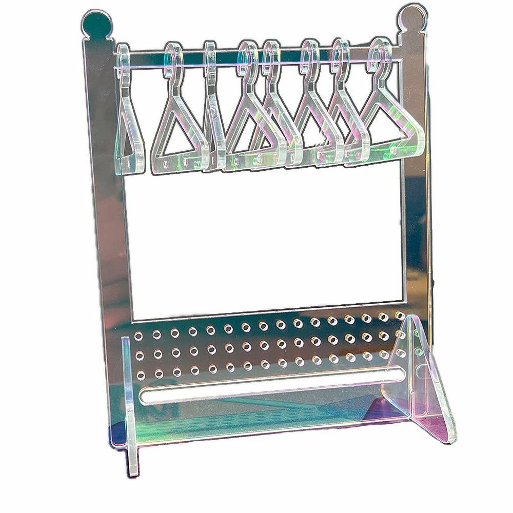 

Одноярусная/Двухъярусная Подставка для Серёг Цветной Держатель для Демонстрации Ювелирных Изделий Ювелирная Стойка 1
