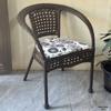 PE-Geflecht Rattan Balkonstuhl-Set - Freizeit-Tisch und Stühle für Garten, Hof oder Teehaus