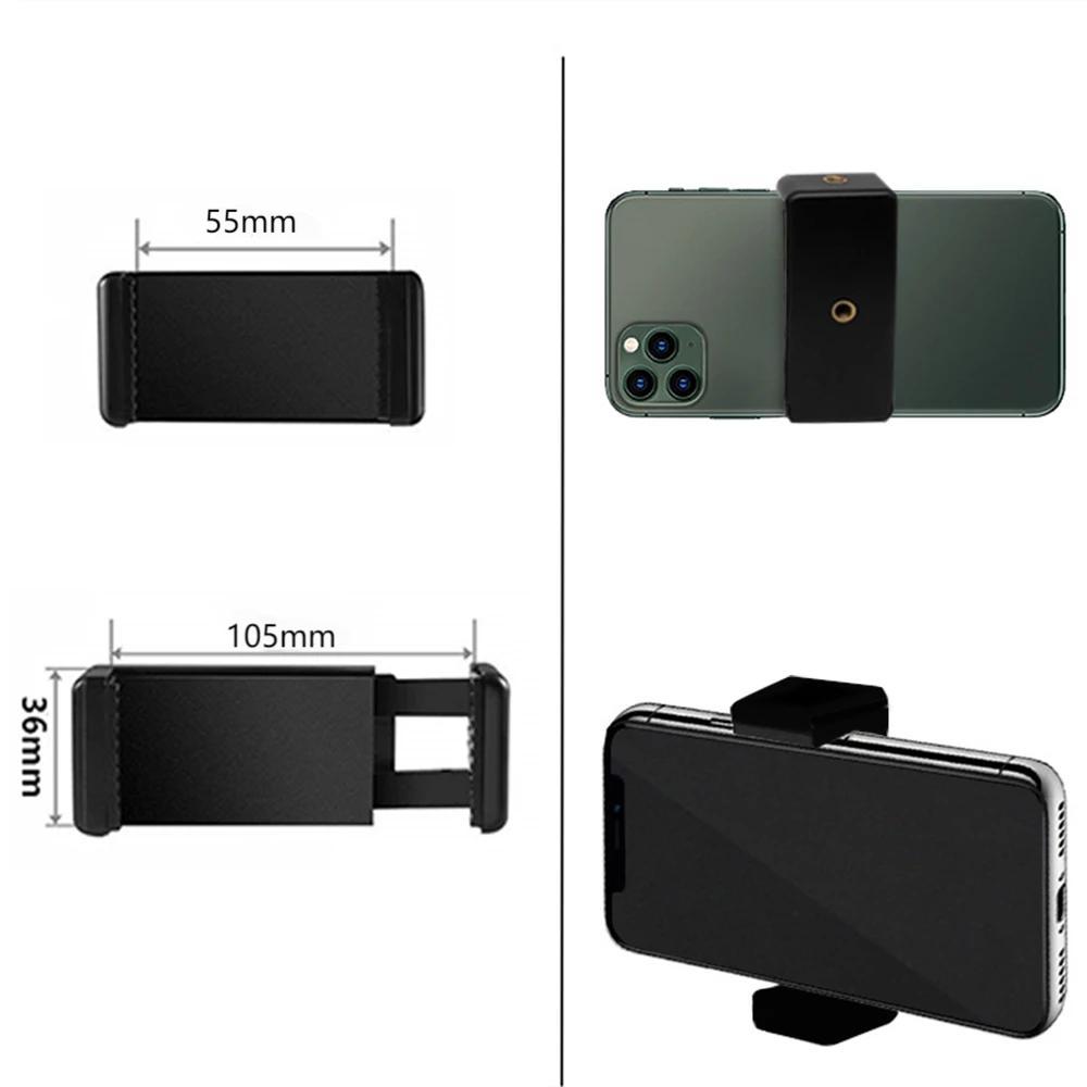 

Universal Phone Tripod Mount Adapter with Wireless Camera Remote Adjustable Clamp Holder for Selfie Stick Monopod