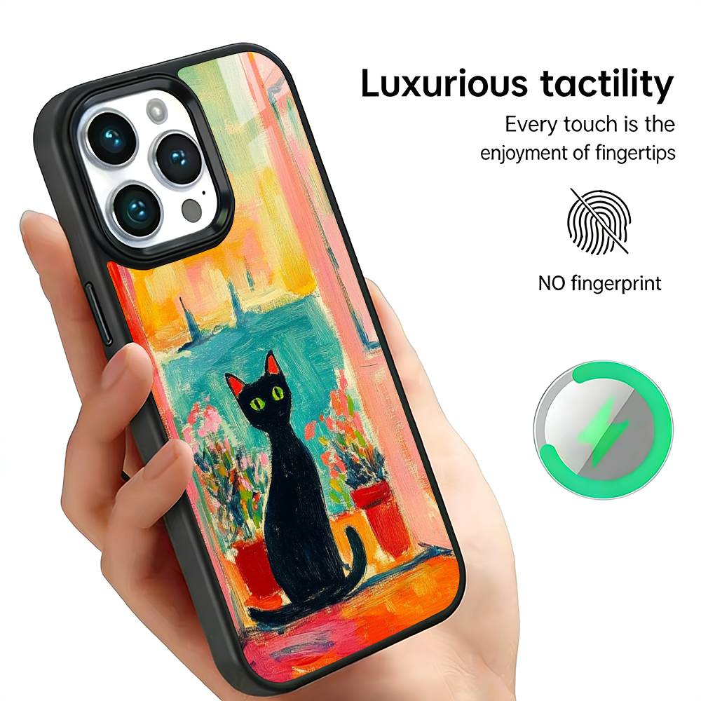 

Master of Color Henri Matisse Painting Phone Case For IPhone17 16 15 14 13 12 11 Plus Pro Max Plus Wireless Charger Cover Funda iPhone11PRO