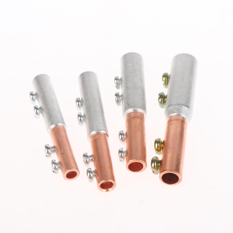 1/3Pcs Gtl Quick Cable Connector Copper Wire Butt Terminal Splice Copper Al Cable Wire Tubular Screw Bolt Connection Sleeve Join
