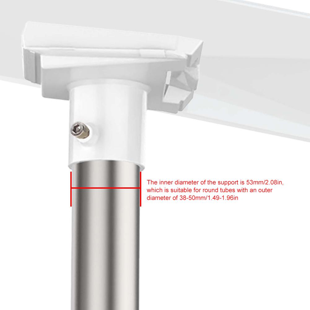 For Starlink Gen 3 Pipe Adapter Roof Mounting Pole Pipe Connectors Roof Mount for Starlink Gen 3 V3 Standard Dish Mounting Kit