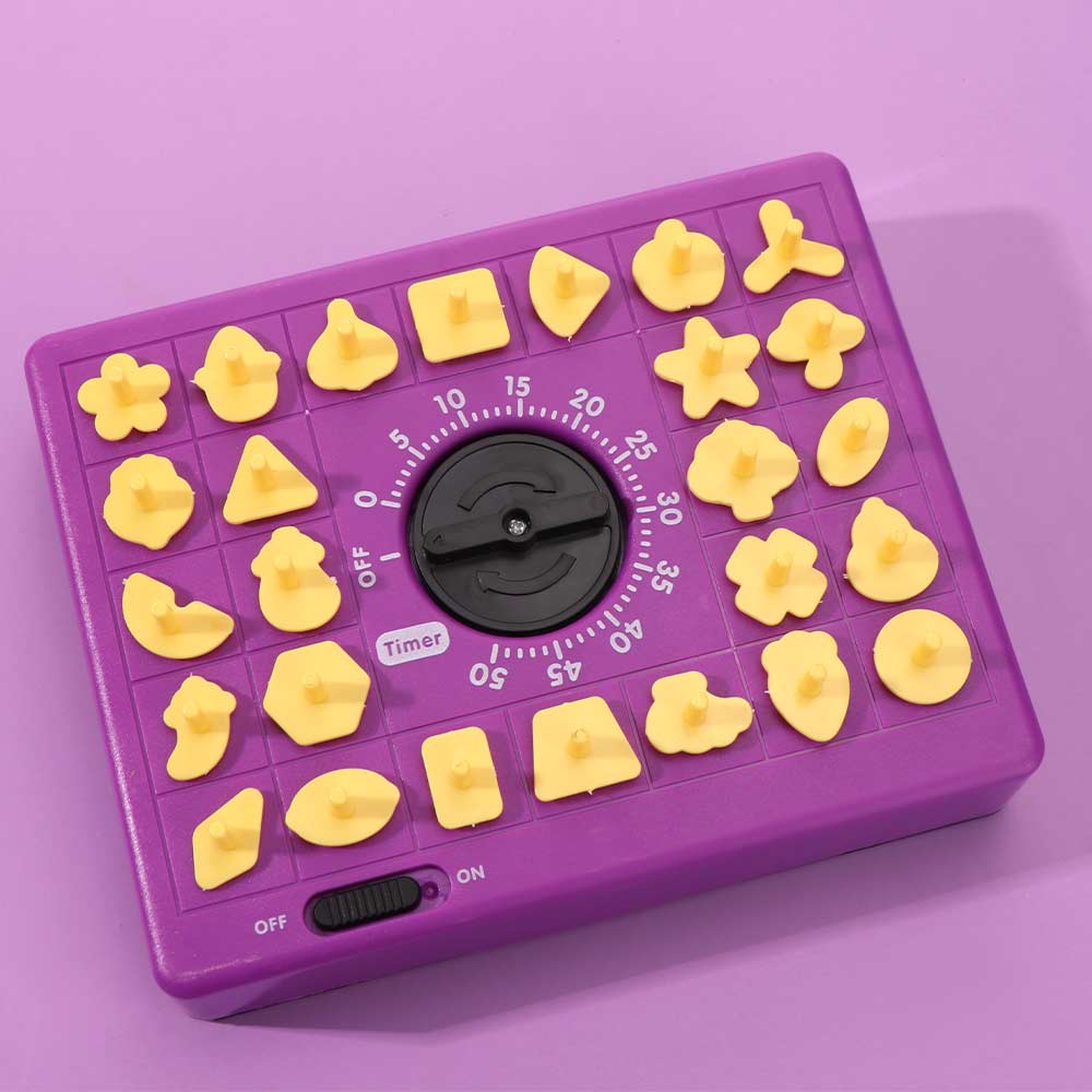 Pop Up Time-Matching Puzzle Toy Family Fun Time Board Puzzle Toy Children Adult