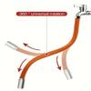 Universal Foaming Extension Tube Adjustable Sink Drain Extension Tube 360 Degree Faucet Extender
