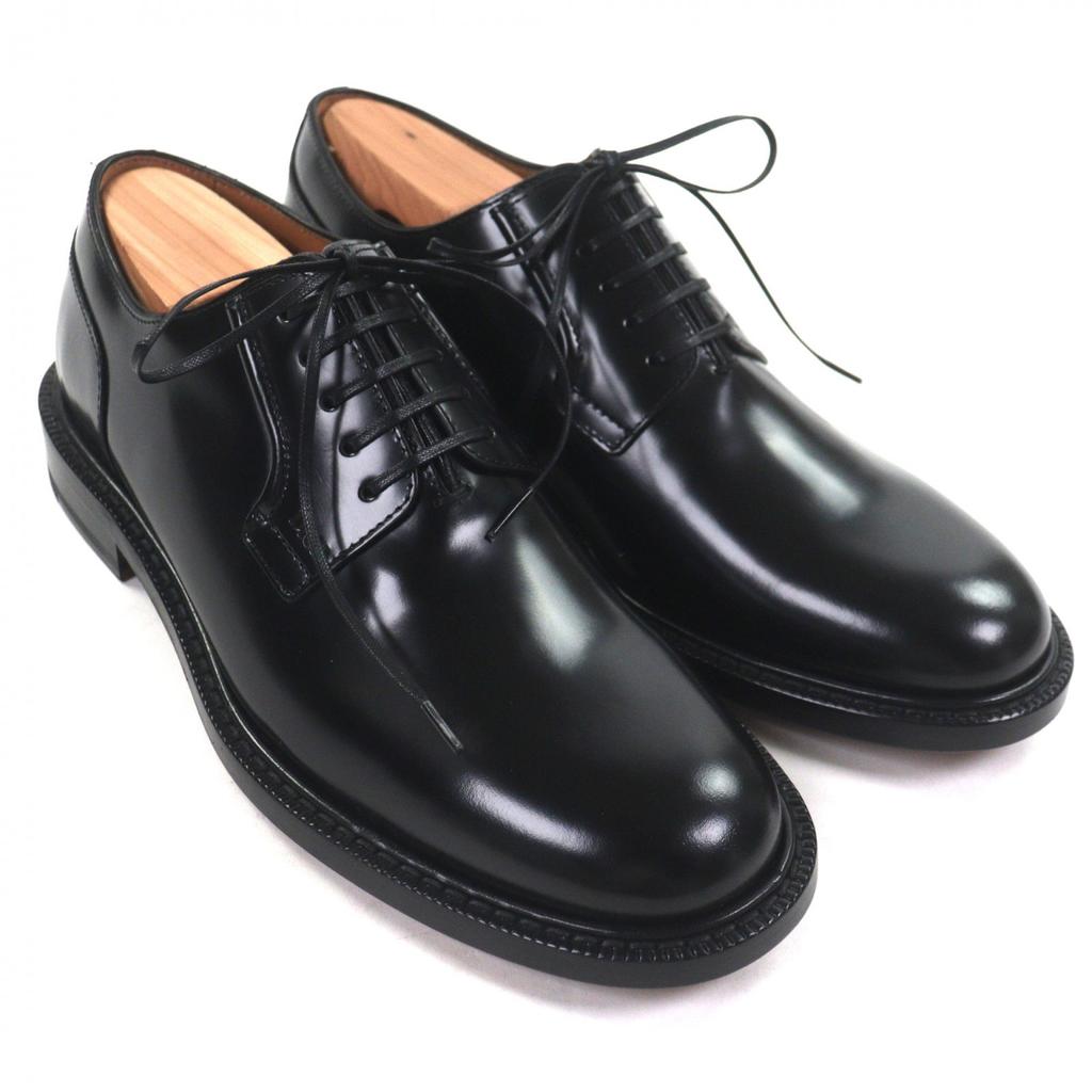 Pristine DIOR Dress shoes black leather mens 39 Used