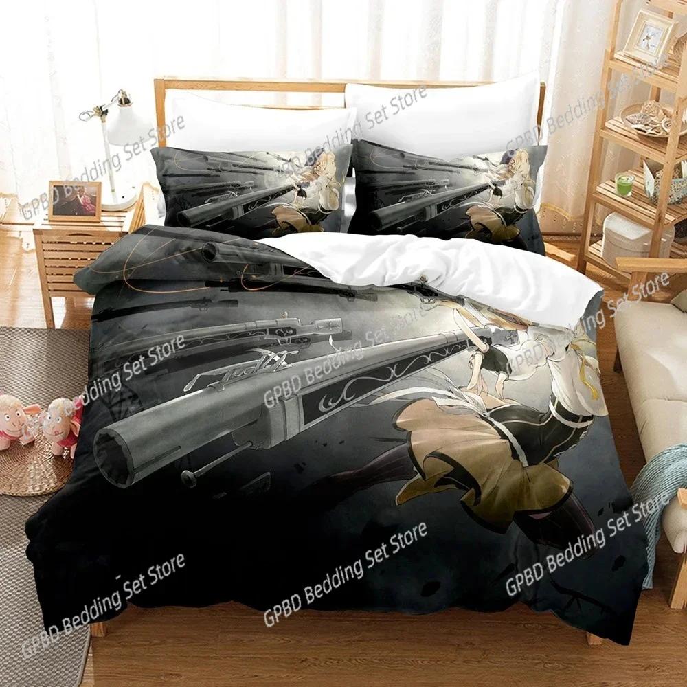 Fashion 3D Puella Magi Madoka Magica Bedding Sets Duvet Cover Set With Pillowcase Twin Full Queen King Bedclothes Bed Linen