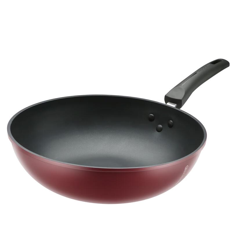 COOKER KING 30cm Non-stick Cast Iron Wok