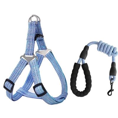 Fashion Pet Dog 120cm Small Medium Harness Chest Strap Collar Leash Traction Rope