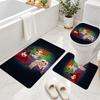 3Pcs Flannel Toilet Mat Set Hocus Pocus Sanderson Sisters Bathroom Rug Non Slip Bath Carpet Home Decor