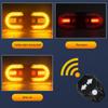 Bike Turn Signal Rear Light Led Bicycle Lamp Usb Rechargeable Bike Wireless Lights Back Mtb Tail Light Bike Accessories