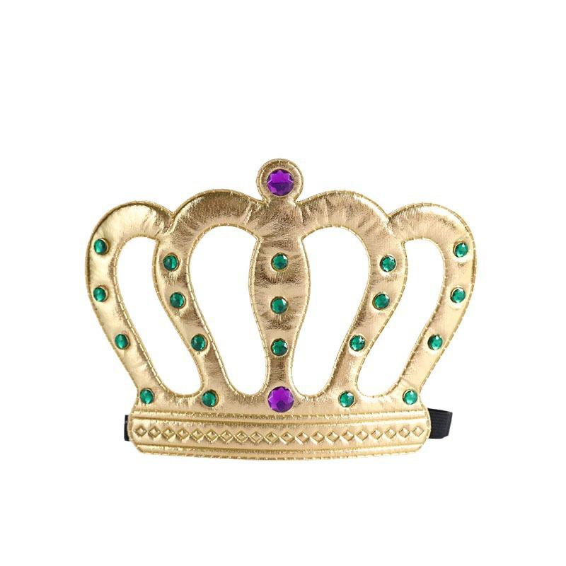 Golden Prince Crown Birthday Cake Decoration Hat for Kids