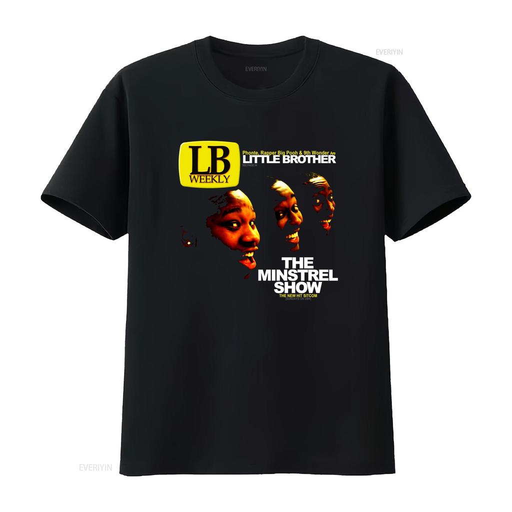 Little Brother the Minstrel Show Rap Hip Hop T Shirt for Men and Women All Sizes New vintage Washed Stretched Stylish